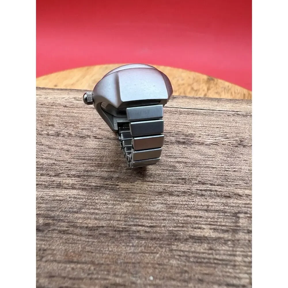 Vintage Disney Minnie Mouse Finger Ring Watch Working Japan Mov’t DIS/R/03 Rare